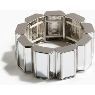 H&M Chunky Bracelet in Silver-Colored at Nordstrom