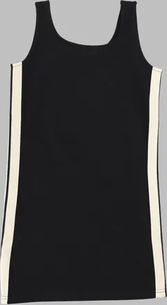 Palm Angels Logo-Embroidered Tank Dress - Black
