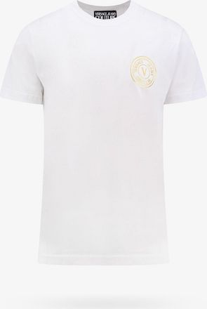 Versace Cotton t-shirt with logo print - VERSACE JEANS COUTURE - gender_Man