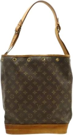 Louis Vuitton Pre-owned Bucket Bags, female, Brown, Size: ONE SIZE Pre-owned Bucket Bag