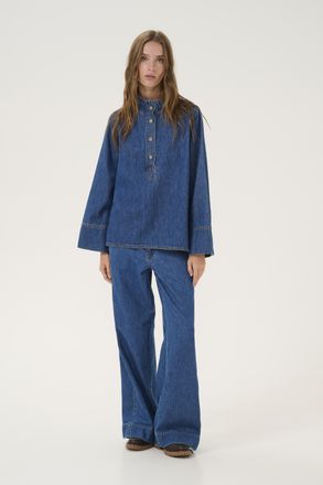 MY ESSENTIAL WARDROBE Blouse met lange mouwen HilmaMW Blouse met lange mouwen Baggy fit
