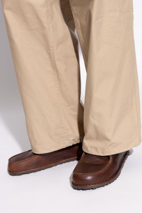 Birkenstock Utti Lace Shoes, Mens, Brown