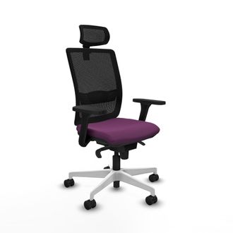 Piqueras y Crespo Silla De Oficina Piqueras Y Crespo Haches Negro Reposabrazos Ajustables