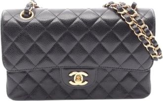 Chanel Pre-owned Vintage Shoulder Bag - Dames - Vintage Schoudertas - Zwart - ONE Size - Vintage