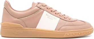 Valentino Garavani Upvillage low-top leather sneakers - women - Leather - 39 - Pink