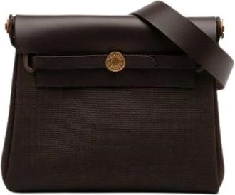 Herm&egrave;s Pre-owned Herbag - - Pre-owned - Donna - Marrone - ONE SIZE