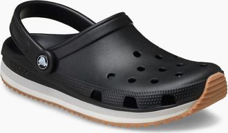 Crocs Womens Classic Retro Runner Womens Clogs - Black - Size: 6