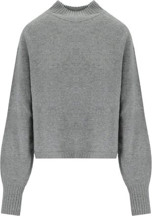 Twin-Set MAGLIONE LUPETTO GRIGIO TWINSET