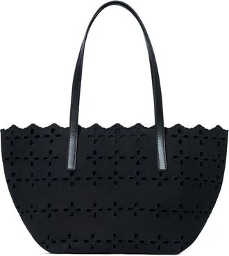 Loeffler Randall Easton Eyelet Tote Bag in Black at Nordstrom Rack