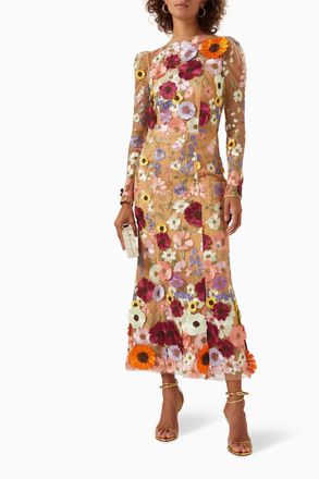 Elliatt Shannon Dress In Multi