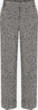 Max Mara Hose mit geradem Bein aus Tweed Felix