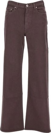 AG - Adriano Goldschmied AG Jeans, Wide Jeans, female, Brown, Size: W28 Wide Jeans