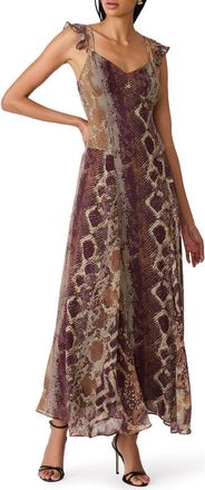 Steve Madden Estela Maxi Dress in Bronze at Nordstrom, Size Xx-Large