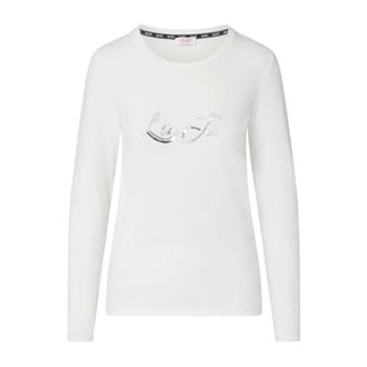 Liu Jo Dames, Tops, Wit, Maat: M Katoen