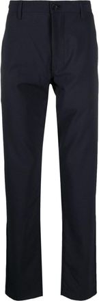 Aspesi button-fastening tailored trousers - men - Spandex/Elastane/Polyester/Virgin Wool - 46 - Blue