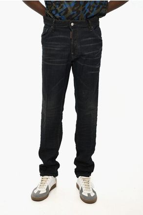Dsquared2 ICON Regular Fit COOL GUY Jeans with Visible Stitching 18cm size 54