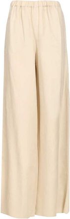 Max Mara Linen And Silk Trousers