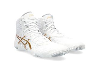 Asics Womens Matblazer Womens Shoes White/Champagne : 12 B - Medium, Textile/Synthetic