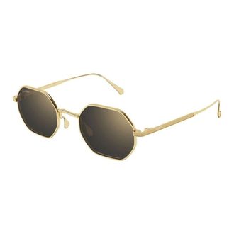 Cartier Sunglasses, unisex, Yellow, Size: 48 MM Sunglasses