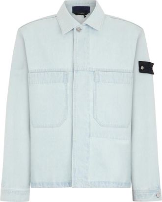 Stone Island Coats - Heren - Spijkerjassen - Blauw - M - Jassen