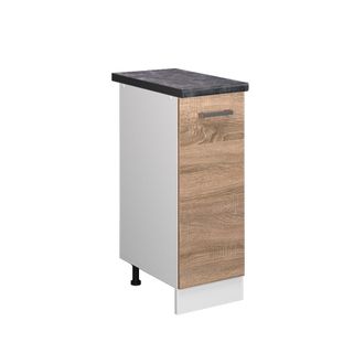 Vicco Armario De Farmacia R-line, Sonoma, 30 Cm, Et Antracita