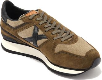 Munich Vintage Groene Schoenen Model Vnou 4578 - Heren - Sneakers - Groen - 43 EU - Schoenen