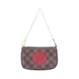 Louis Vuitton Pre-owned Mini Bags, female, Brown, Size: ONE SIZE Pre-owned N58011 Pochette Handbag