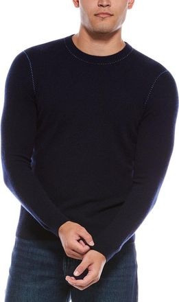 Autumn Cashmere Stitched Cashmere Crewneck Sweater