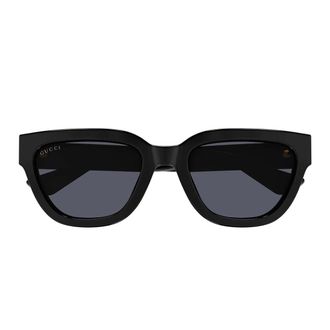 Gucci Sunglasses Gg1578 S 001 Black/Gray Women