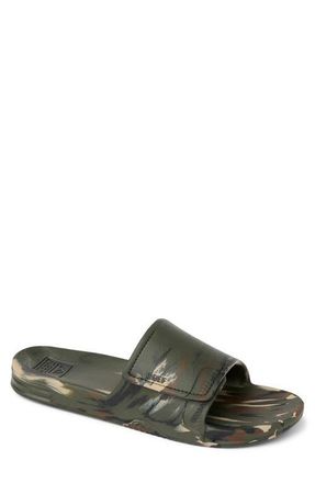 Reef Fanning H2O Slide in Camo Marble at Nordstrom, Size 12