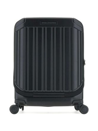Piquadro striped-pattern luggage - Black