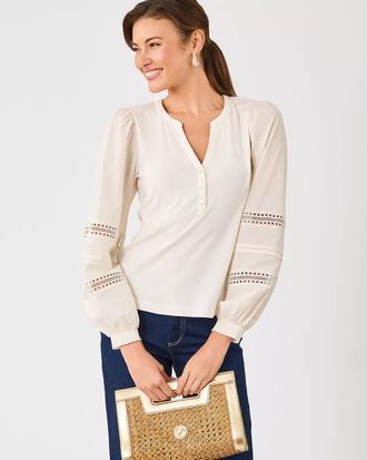 Lilly Pulitzer Ronson Long Sleeve Knit Top