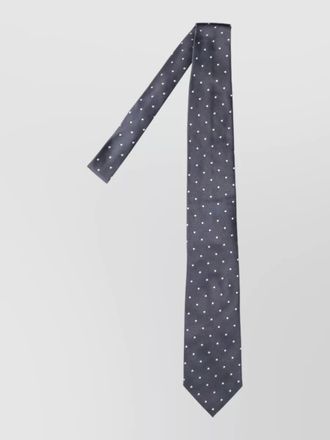 Tom Ford slim tie polka dots standard length shape