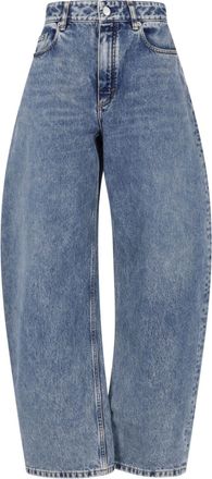 Alaia Jeans Arrotondati