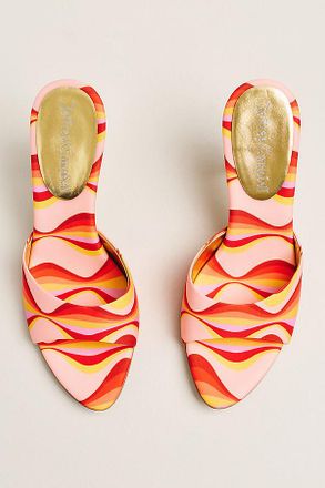 Jeffrey Campbell Agent Suede Mule Heels