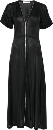 Christophe Lemaire Jurk Lemaire - Dames - Casual kleedjes - Zwart - S - Kleedjes
