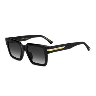 Dsquared2 Sunglasses, unisex, Black, Size: 52 MM Squared Sunglasses