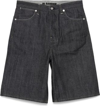 Jil Sander Heren, Korte broeken, Blauw, Maat: W32