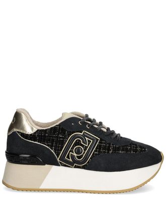 Liu Jo suede sneakers - women - Suede - 39 - Black