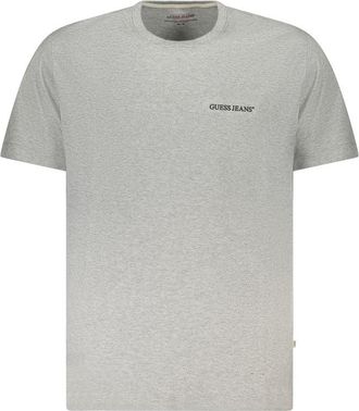 Guess Grijze Katoenen Heren T-Shirt