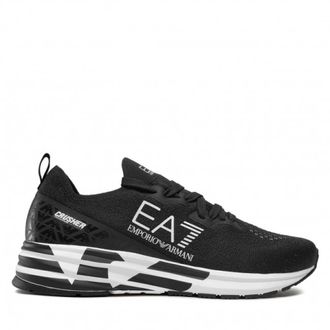 Emporio Armani X8X095 Xk 240 Sneakers - Heren - Sneakers - Zwart - 40 EU - Polyester - Schoenen
