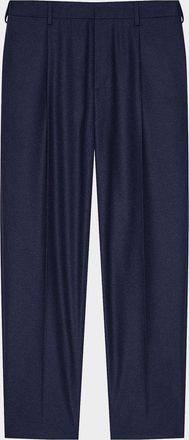 Givenchy Mens Relaxed Wool-Blend Trousers