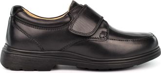 Generic Mens Wide Fit Shoes Extra Wide Shoes Mens Wide Shoes Touch Fasten Leather Shoes Touch Fastening Shoes Mens Leather Shoes Sizes 6-14 Size 13 Size 14 Ge