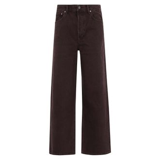 A Gold E Jeans, Dames, Bruin, W26, Ren Jeans