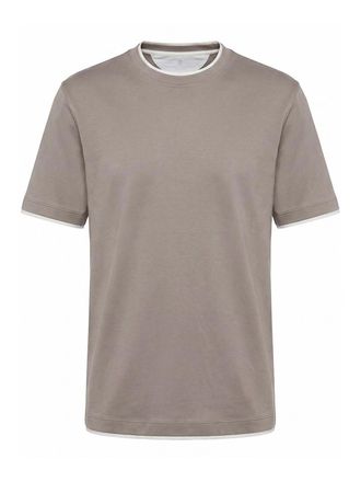 Brunello Cucinelli T-Shirt With Faux-Layering