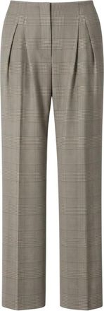 Iro Koffa Broeken - Dames - Straight fit broeken - Bruin - XL - Wol - Broeken