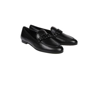 Ferragamo Salvatore Ferragamo Ladies Black Trifoglio Mocassino Loafers, Brand Size 10