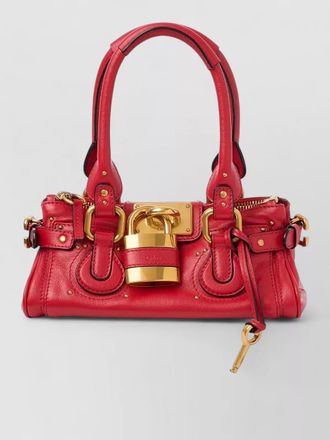 Chlo&eacute; paddington small leather tote bag