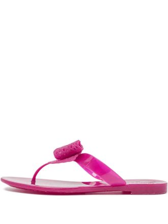 Ferragamo bow-detailed sandals - Pink