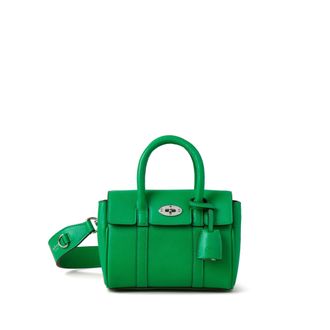 Mulberry Womens Mini Bayswater - Lawn Green